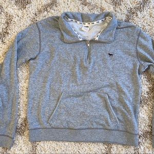 Victoria’s Secret Pink Half Zip Sweatshirt